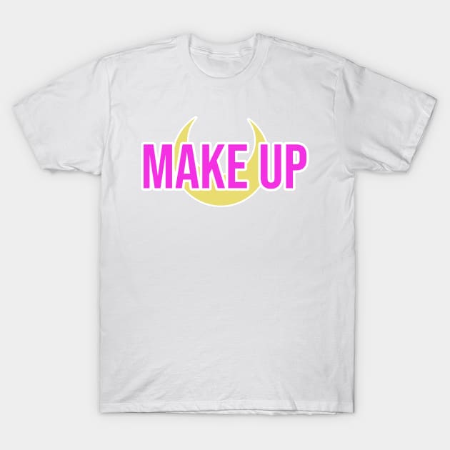 Sailor Moon Make Up T-Shirt by nochi